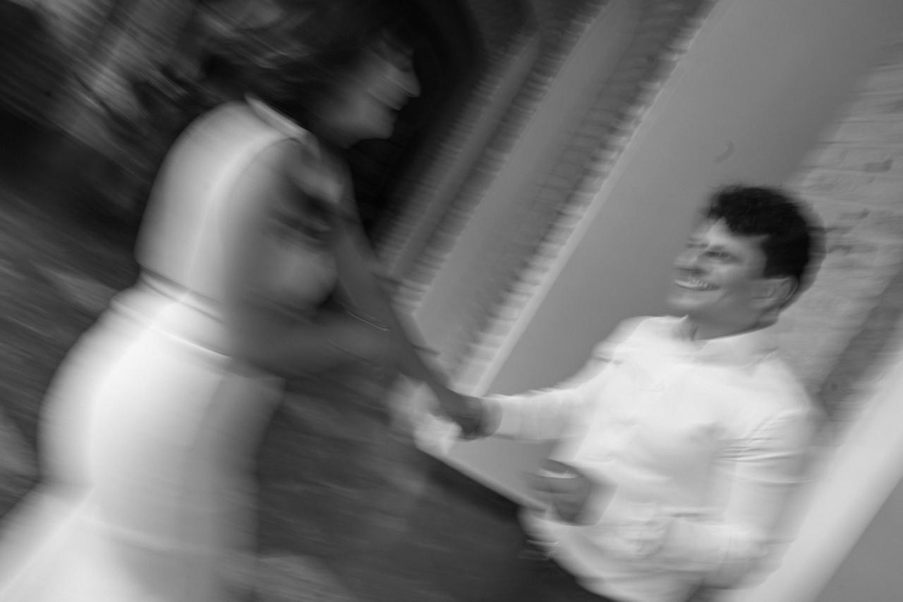 Icebreaker party website for Belén and Santiago